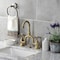 Kingston Brass Bridge Bathroom Faucet with Brass Pop-Up, Antique Brass KS7993TX - alternate 6